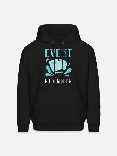 Event Planner - Men's Hoodie - black