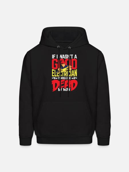 Good electrician - Men's Hoodie - black