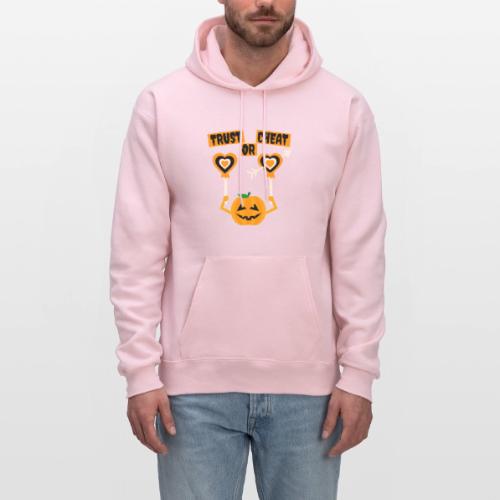 Trust Or Cheat Candies Halloween Spooky Pumpkin - Men's Hoodie