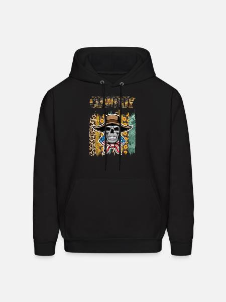 cowboy haloween - Men's Hoodie - black