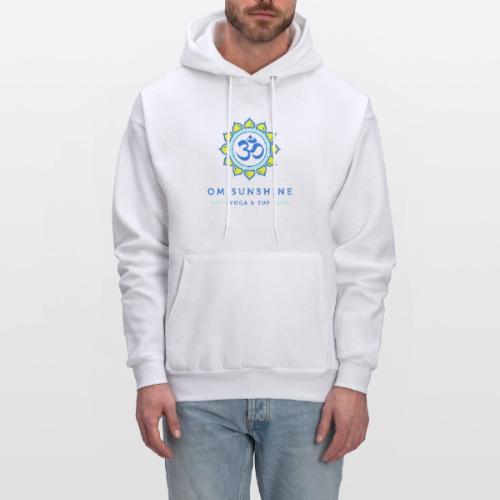 Om Sunshine Yoga transparent back original file - Men's Hoodie