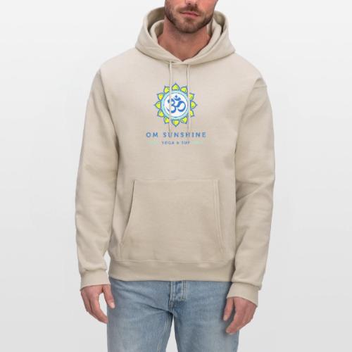 Om Sunshine Yoga transparent back original file - Men's Hoodie