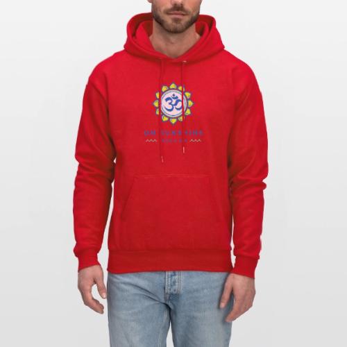 Om Sunshine Yoga transparent back original file - Men's Hoodie