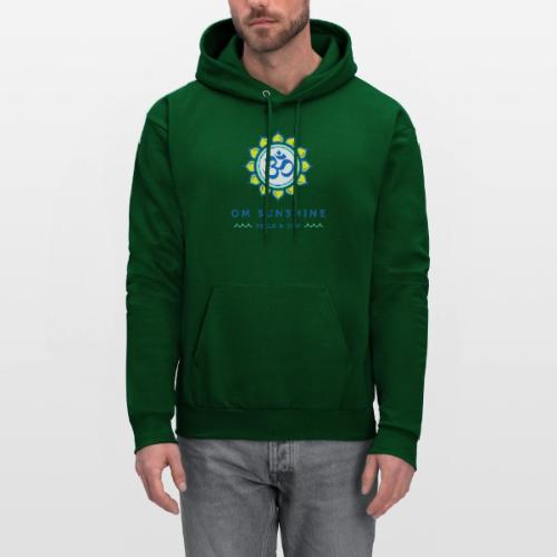 Om Sunshine Yoga transparent back original file - Men's Hoodie