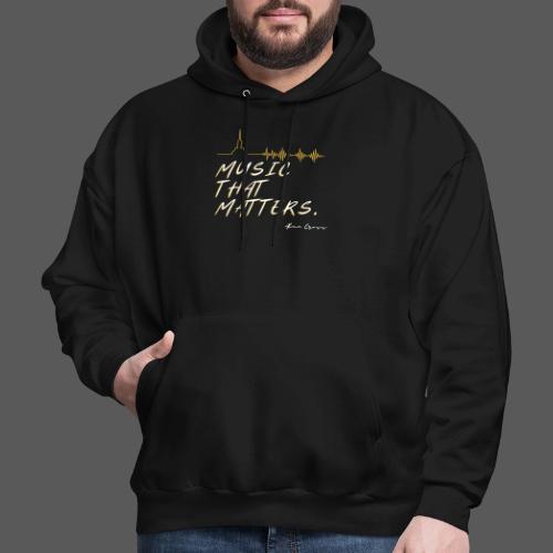 MUSIC THAT MATTERS #3 - ALAN CROSS - Men's Hoodie
