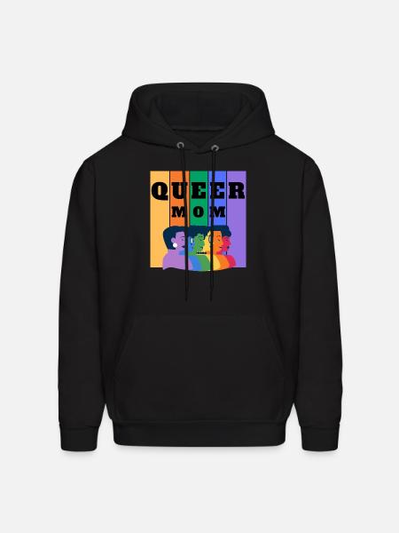 Queer Mom - Men's Hoodie - black