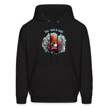 The Bean Bandit - Men's Hoodie - black - Front - Elias (183cm)