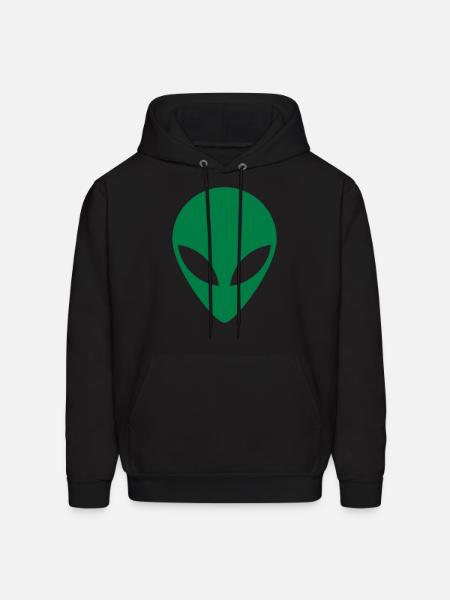 Alien Face - Men's Hoodie - black