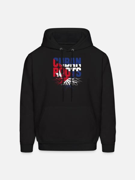 Cuban Roots - Men's Hoodie - black