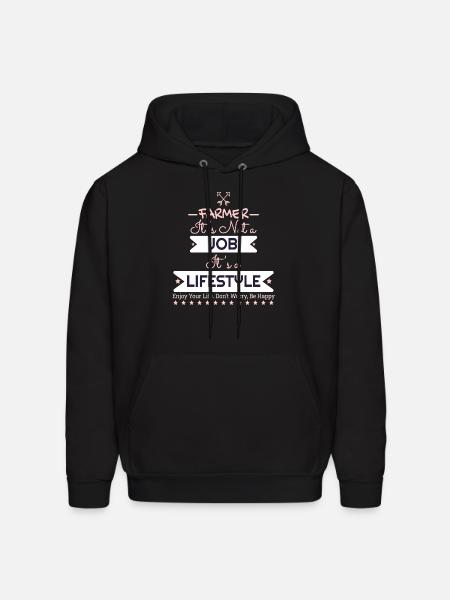 FARMER - Men's Hoodie - black