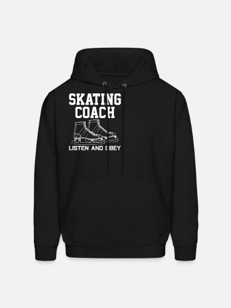 figure skating - Men's Hoodie - black