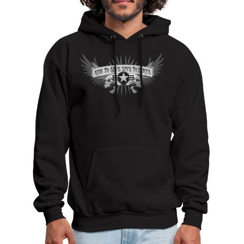 Ride to Live. Live to Serve. - Men's Hoodie