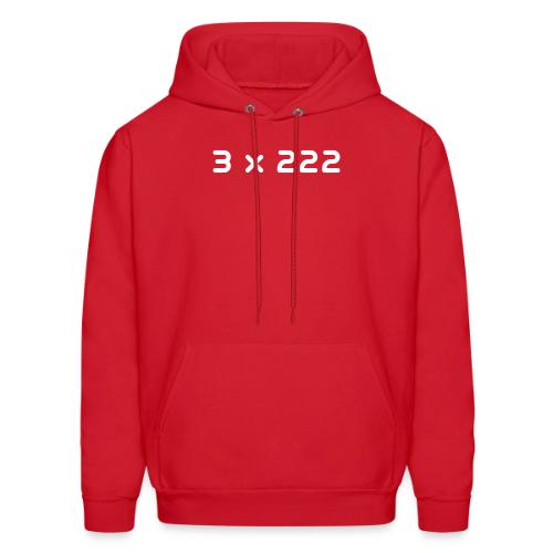 3 x 222 - Men's Hoodie