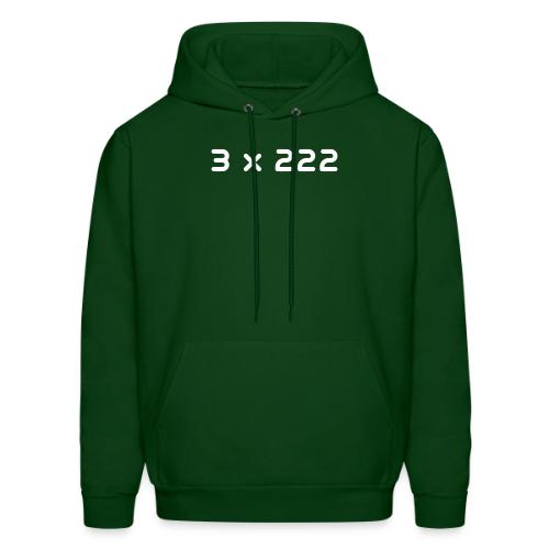 3 x 222 - Men's Hoodie