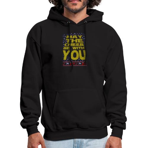 May The Cheer Be With You Xmas Christmas Ugly - Men's Hoodie