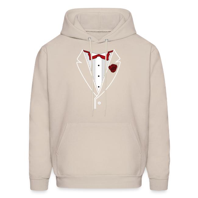 Tuxedo Shirt with Red bowtie