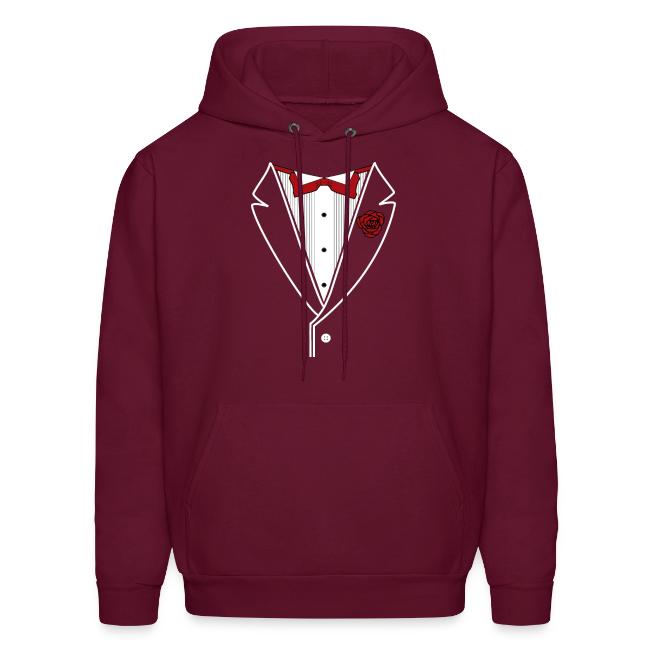Tuxedo Shirt with Red bowtie