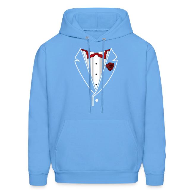 Tuxedo Shirt with Red bowtie