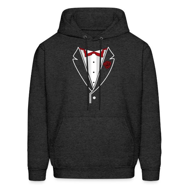 Tuxedo Shirt with Red bowtie