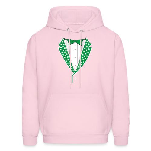 Star Tuxedo in Green PNG - Men's Hoodie