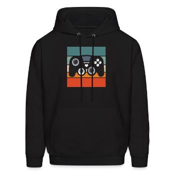 Game Controller - Men's Hoodie - black - Front - Elias (183cm)