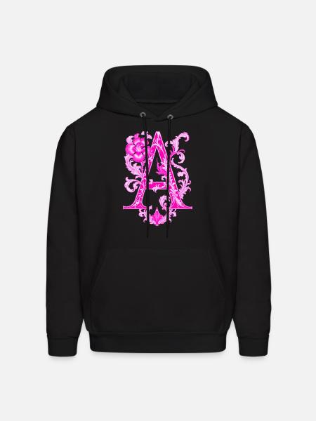 The A - Men's Hoodie - black