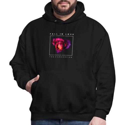 Fall In Love Rose - Men's Hoodie