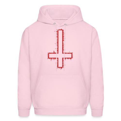 Inverted Cross - Men's Hoodie