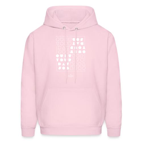 Quit upside white - Men's Hoodie
