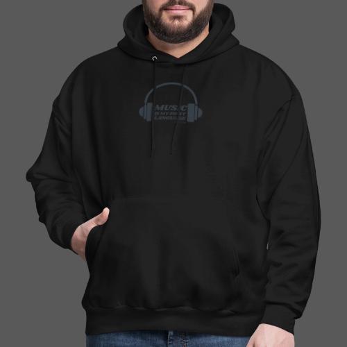 Music is my first language - Men's Hoodie