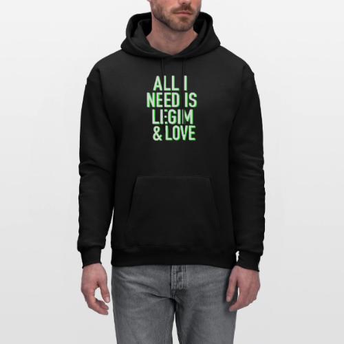 Legim and Love - Men's Hoodie