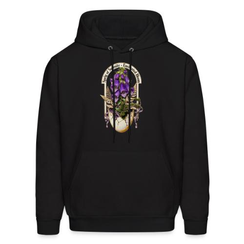 Spring Serenity Foxglove Tee, Easter Gift for wife - Men's Hoodie