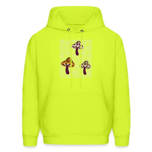 Fall Season Mushroom Designs - Men's Hoodie