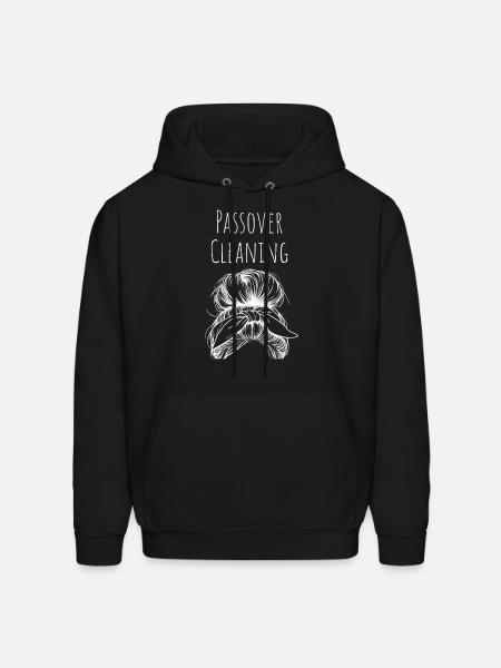 Passover Cleaning Scrunchy - Men's Hoodie - black
