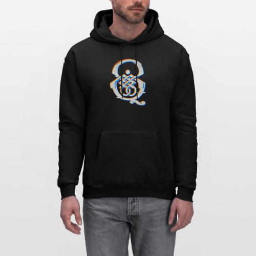 qcpb glitch - Men's Hoodie