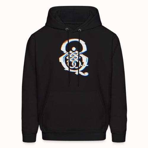qcpb glitch - Men's Hoodie
