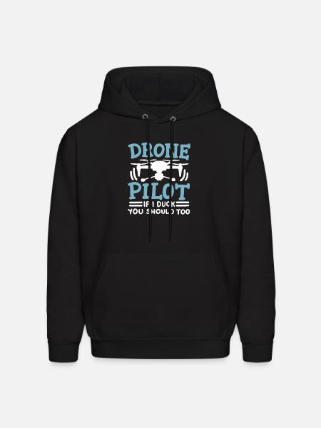 Drone Pilot - Men's Hoodie - black