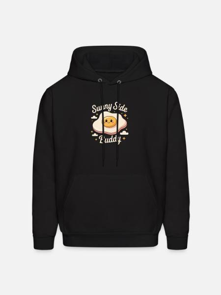 Sunny Side Buddy - Men's Hoodie - black