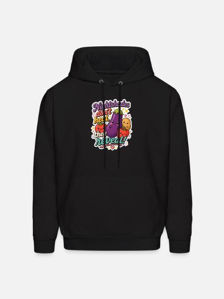 Nightshades Dont Heal They Reveal - Men's Hoodie - black