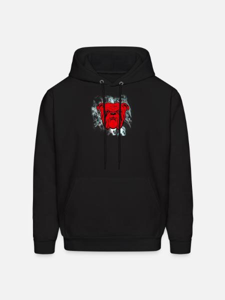 Red Dog Beer - Men's Hoodie - black