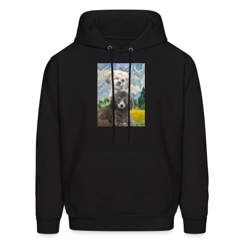 Morty and Wonton - Dogs of Modern Art - Men's Hoodie