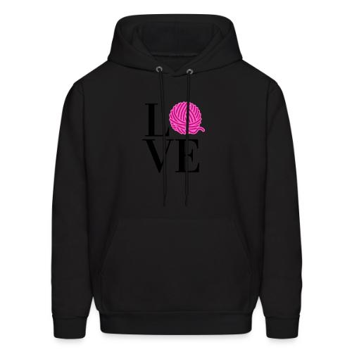 Love Yarn Pink - Men's Hoodie