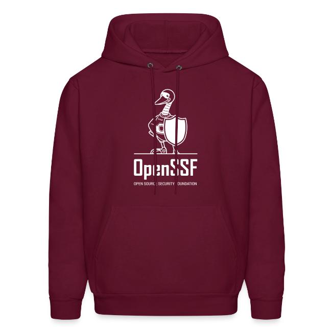 OpenSSF tall white logo