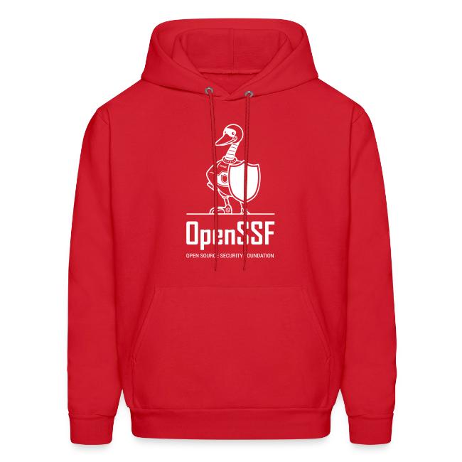 OpenSSF tall white logo