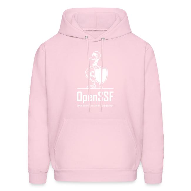 OpenSSF tall white logo