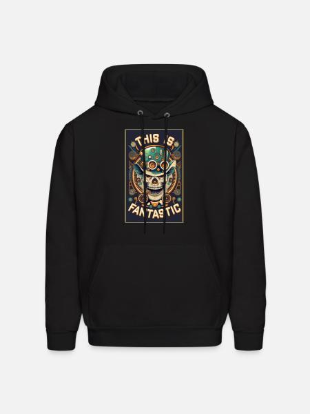 This is Fantastic - Men's Hoodie - black