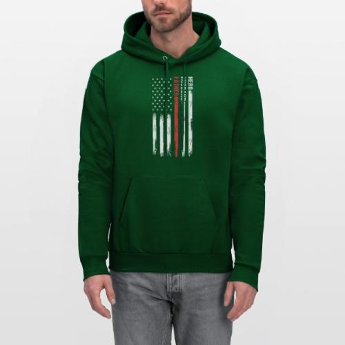 American Best Dad Hero Husband Father - Men's Hoodie