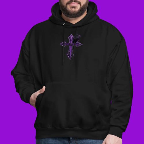 Gothix Raven Cross - Men's Hoodie