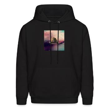 Power - Men's Hoodie - black - Front - Elias (183cm)