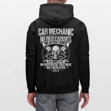Snap-on Mechanic Racing Hoodie – Billboard Style Pullover – Black Hoodie For Car Lovers & Techs